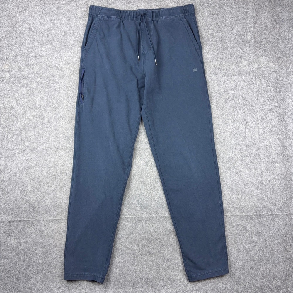 Mack Weldon Pants Men XL Tall Blue Ace Sweatpants Jogger Stretch Lounge Athletic